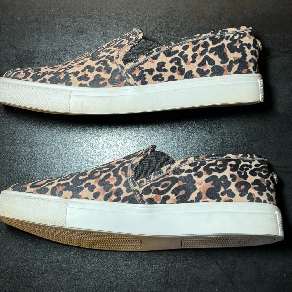 Steve Madden Symba Leopard Slip-On Sneakers Women’s 6.5 - Picture 10 of 12